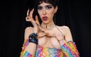 Rebecca Diamante Erotic Femdom: Small Tits and Long Nails to Mesmerize Your Mind