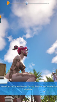 Dev waifu yıkama simülatörü oyunu bölüm 1 - vellory için ilk temizlik işi