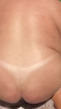 Angel Outdoors in the Heat Cools Her Huge Tits
