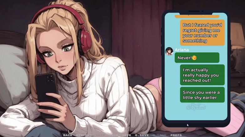 Cumming Gaming: Mijn nieuwe vriendin-spel Taboe Hentai Af.46 Ik neuk mijn vriendin...