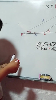 19 trigonométrie : demi-angle (37/2) - exercice