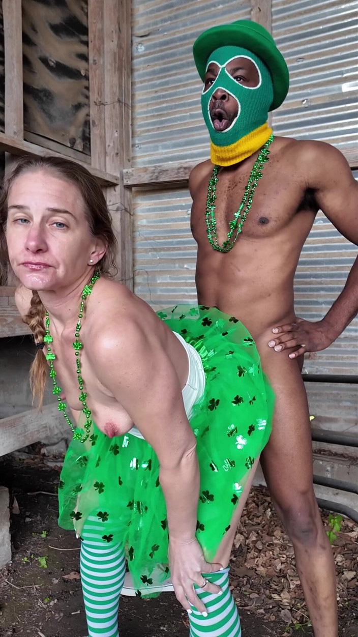 TrixieLove: Sürtük ve ıslak St. Patrick günü eğlencesi!