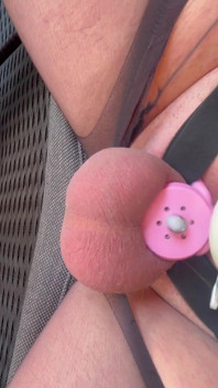 Inverted Chastity Cumming Sissy