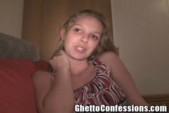Ghetto Confessions: Saggy Boobiez Blonde Smiley Girl Sucks Cock Prison Sex Stories!