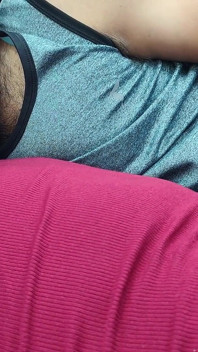 Hot Neck Kiss Finder Lick with Pussy Rub