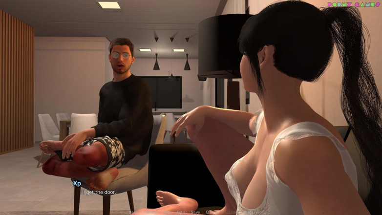 Porny Games: Дружня домогосподарка з білою піною - нові сусіди на блоку, збуджена мамка потребує нового чувака 1
