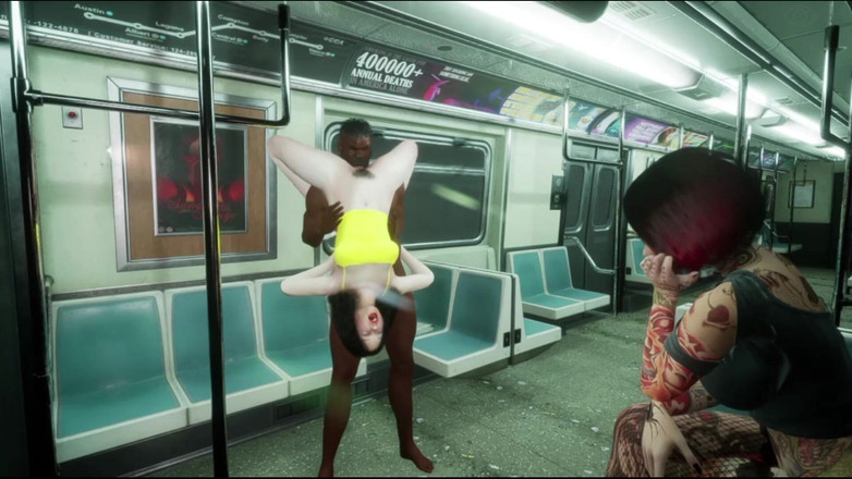 denisporco animation: Le métro du sexe
