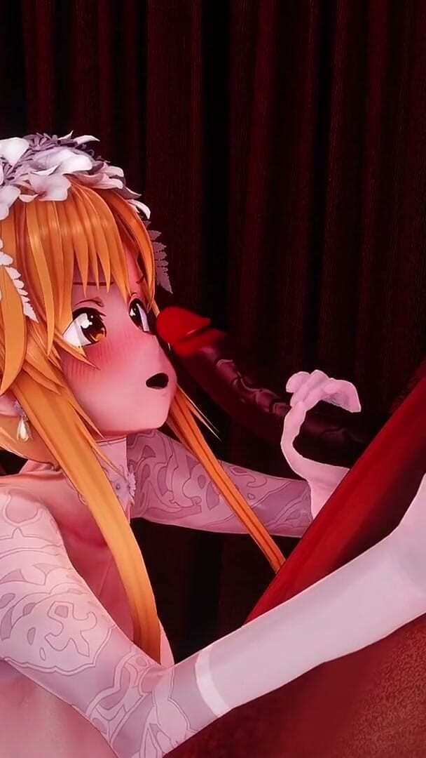 NSFWOtaku: Sao - Asuna e Suguha Intense Ntr Wedding Sex - 3D Hentai Animations