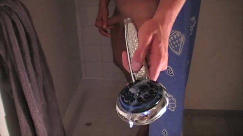 Gaybareback: Straight arab sucked by gay twink in toilet