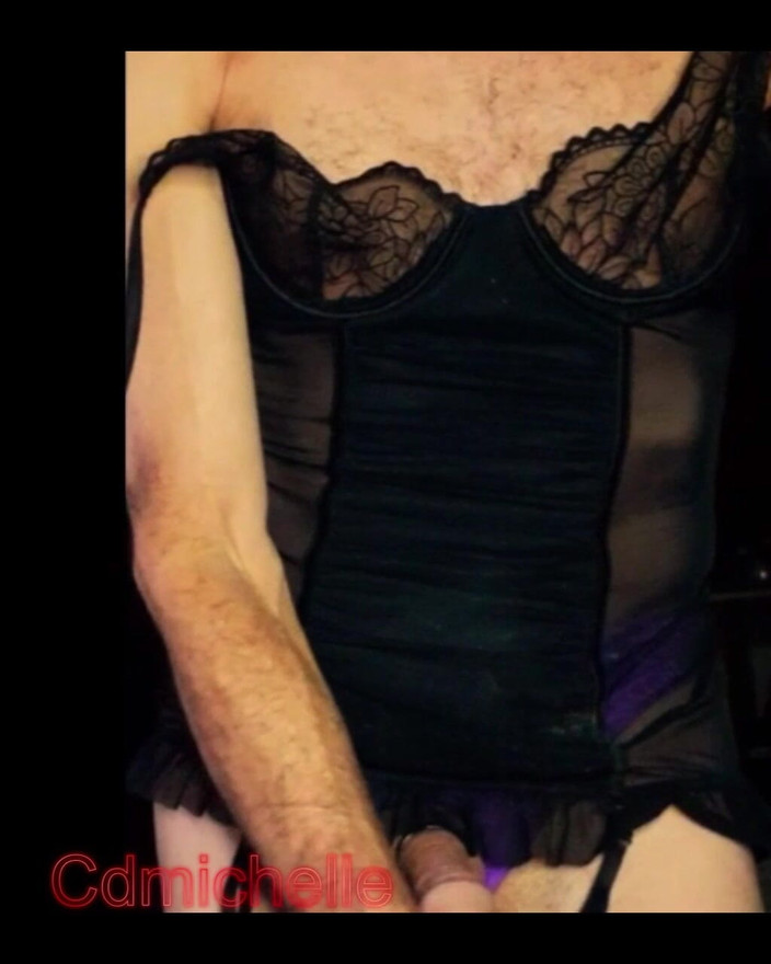 Cd Michelle lingerie: Cdmichelle Trying on Daughters Sexy Panties