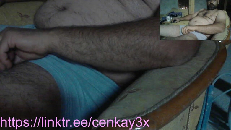 CenkAy: Masculine bear papi war bei der live-Übertragung erstaunlich