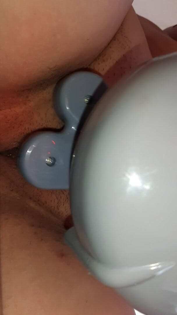 Three Girlfriends Had Their First Orgasm with a Big Vibrator (Lesbian-illusion)