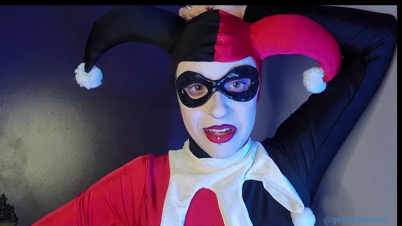 Geeky Femdom: Harley Quinn主宰你