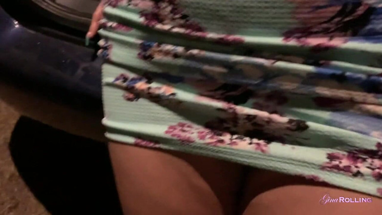 GinaRolling: Deep Ass Fingered Wife in the Forest in a Highway