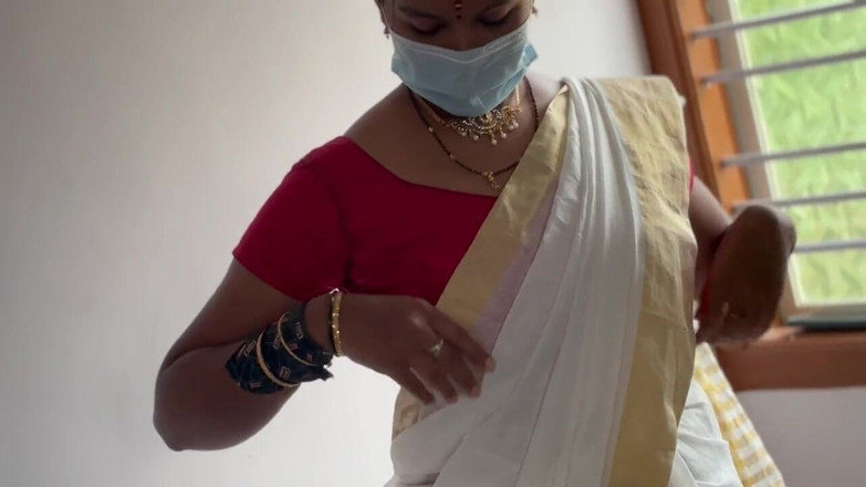 Mary V: Sexy indická tetička Saree šuká sexy indickou tetičku Saree Kurva