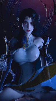 A Deusa dos Sonhos da Tentação Escarlate - 3D Animation Hentai