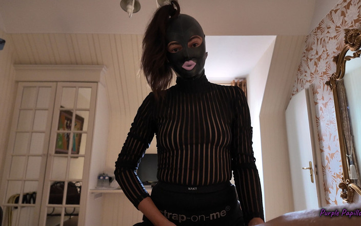 Purple Papillon: Prostě rád trénuji, používám a kolíkuji svého domácího otroka