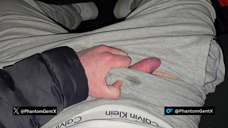 PhantomGentX: German Boy with Precum in Gray Ck Jerks off in...