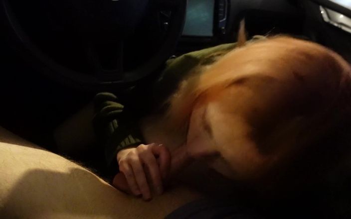 Furiyssh: Sucking in the Car From a Redhead Student - Furiyssh