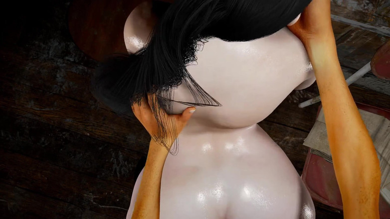 Why fuck so hard: 3D bbw asiática milf nua seus peitos enormes e bunda...