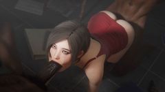 Madruga3d Nympho Takes on Two Huge Black Cocks - Intense Double Penetration, Deep Anal & Throat