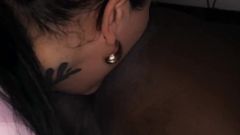 Latina Freak Eats Ass and Worships My Feet