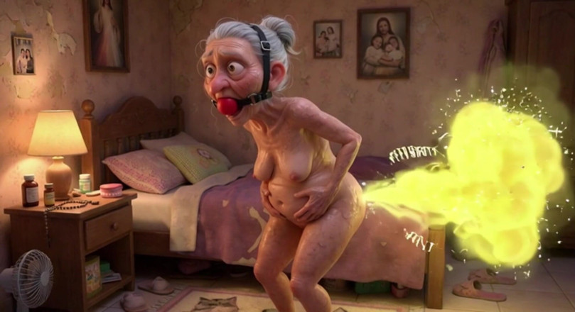 YOUR BEST FANTASY: Nonna scoreggia Pesantemente in camera da letto - scoregge lunghe e...
