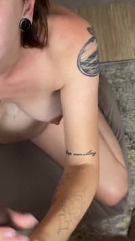 Sucking BBC While You Watch