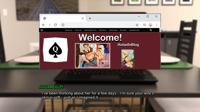 Wickedgammes: Moje nadržená manželka má ráda mezirasový sex, část 11