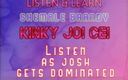 Camp Sissy Boi: Слухайте і вивчіть серію дивних інструкцій з дрочки, інструкція з ковтання сперми з Джошем голосом від транссексуала Бренді