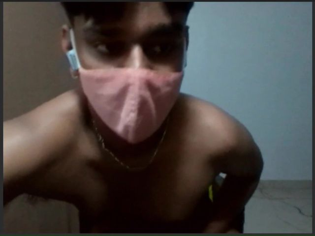 Brown Guy Jerks His Black Cock and Shoots a Load of Cum (Brown Guy Studio)