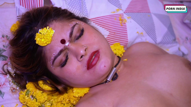 Porn India Studio: Romântico quente sexo na noite de núpcias com marido
