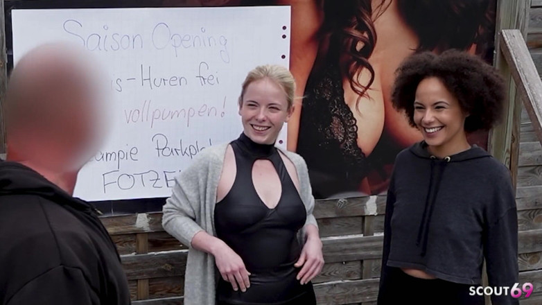 Scout69: Two German Bitches Mia Adler and Lia Amalia Pick up...