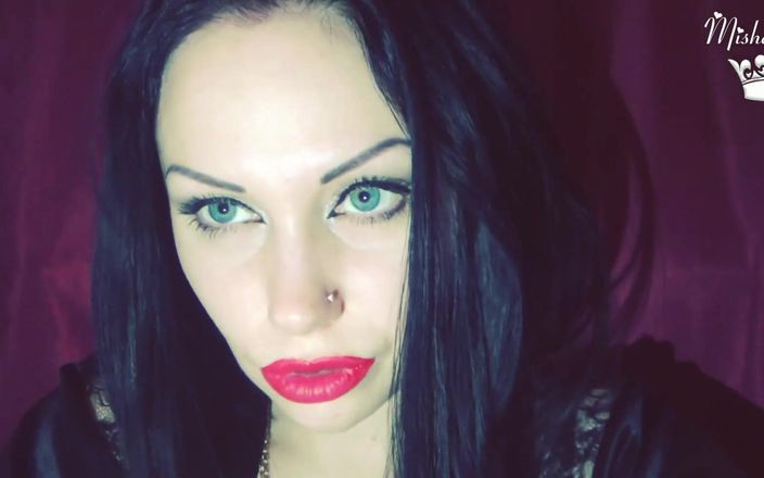 Goddess Misha Goldy: Rose Lipstick आपकी कमजोर जगह है गहरा गुलाब लिपस्टिक अश्लील और तुच्छ है