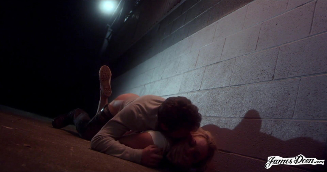 James Deen: Dahlia Sky gets anally fucked outdoor from James Deen