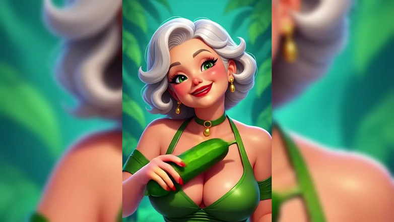 AI Porn: 할머니 오이 애니메이션