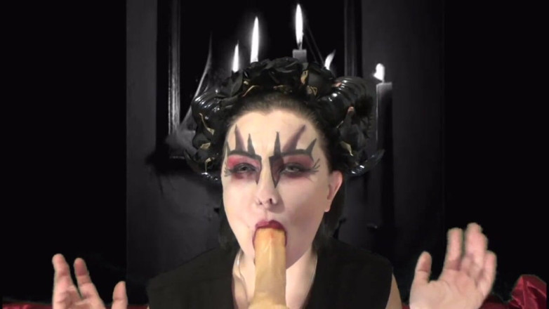 Sexy Milf: Sukubu spuszcza twój cum JOI sex oralny
