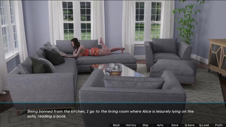Visual Novels: Letní vůně část 10 (trasa nevlastní sestry)