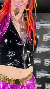 Ik kijk fantastisch in Pvc bij de Britse fetisj awards