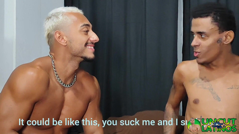 Uncut Latinos: Un Cul Musclé Se Fait Sodomiser Sans Capote Par Une...