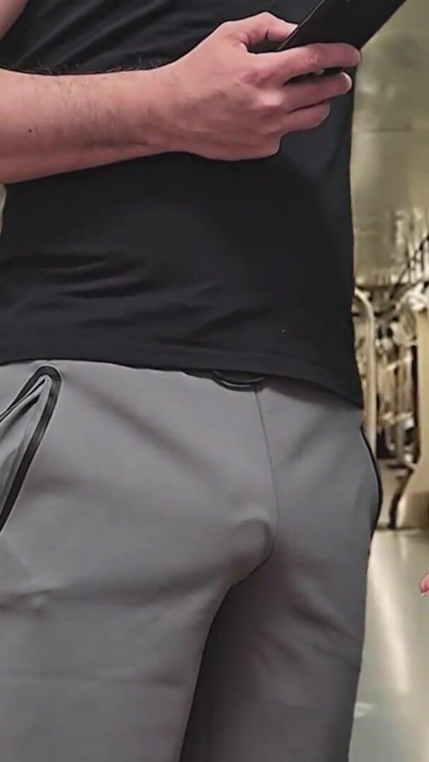 Almost Seen by Subway Passengers When She Touch Stranger's Dick Through Pants