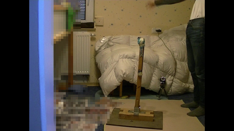 Mark Hannes: Домашнє відео, мастурбація вібратором штучної