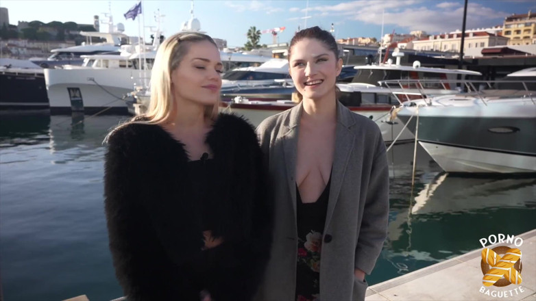Porno Baguette: Jade dan Francesca, dua awek cantik, berkongsi zakar besar