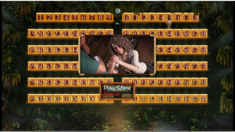 XXX Games Bunk: Скарб Надії - геймплей - мамка, анальний ділдо, мастурбація і стриптиз - тінка робить мінет і їсть сперму