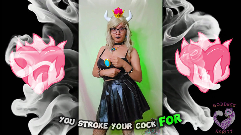 Goddess Rarity: เทพธิดาหายากแก้ผ้าเพื่อคุณเป็น bowsette