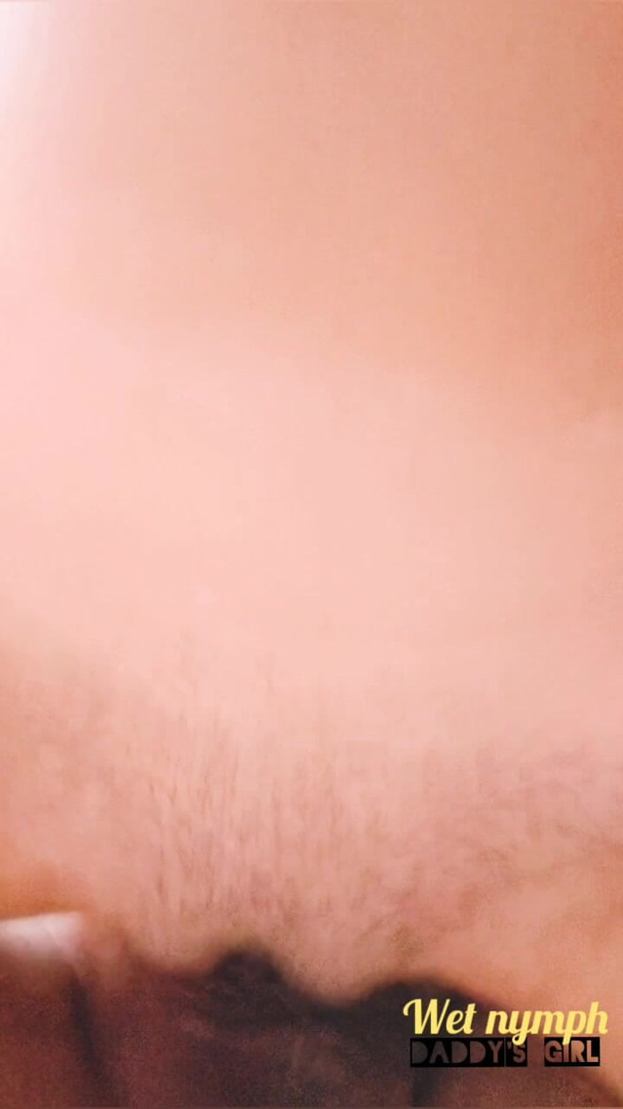 Wet Nymph: Stepdaddy's Fat Cock Fucks Tight Pussy Stepdaughter to Orgasm