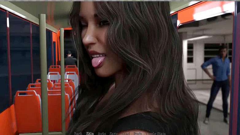 Dirty GamesXxX: Pandora's doos: natte pijpbeurt in bus-Ep10