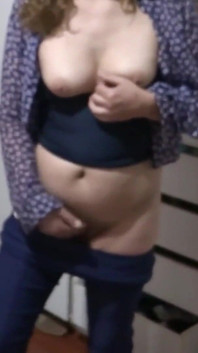 My Stepaunty Shows off in Erotic Lingerie in Front of the Maid's Husband and Asks Him to Fuck
