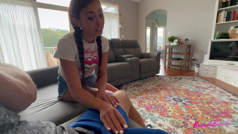 BrandiBraids: Rub and Fuck My Feet