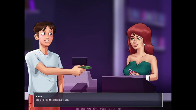 LewdArcade: Summertime saga sex game play parte 09 desnudo juego 18+ adulto jugar